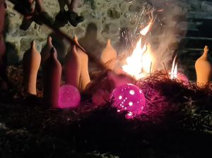 les boules de feu marché-des-potiers-matour